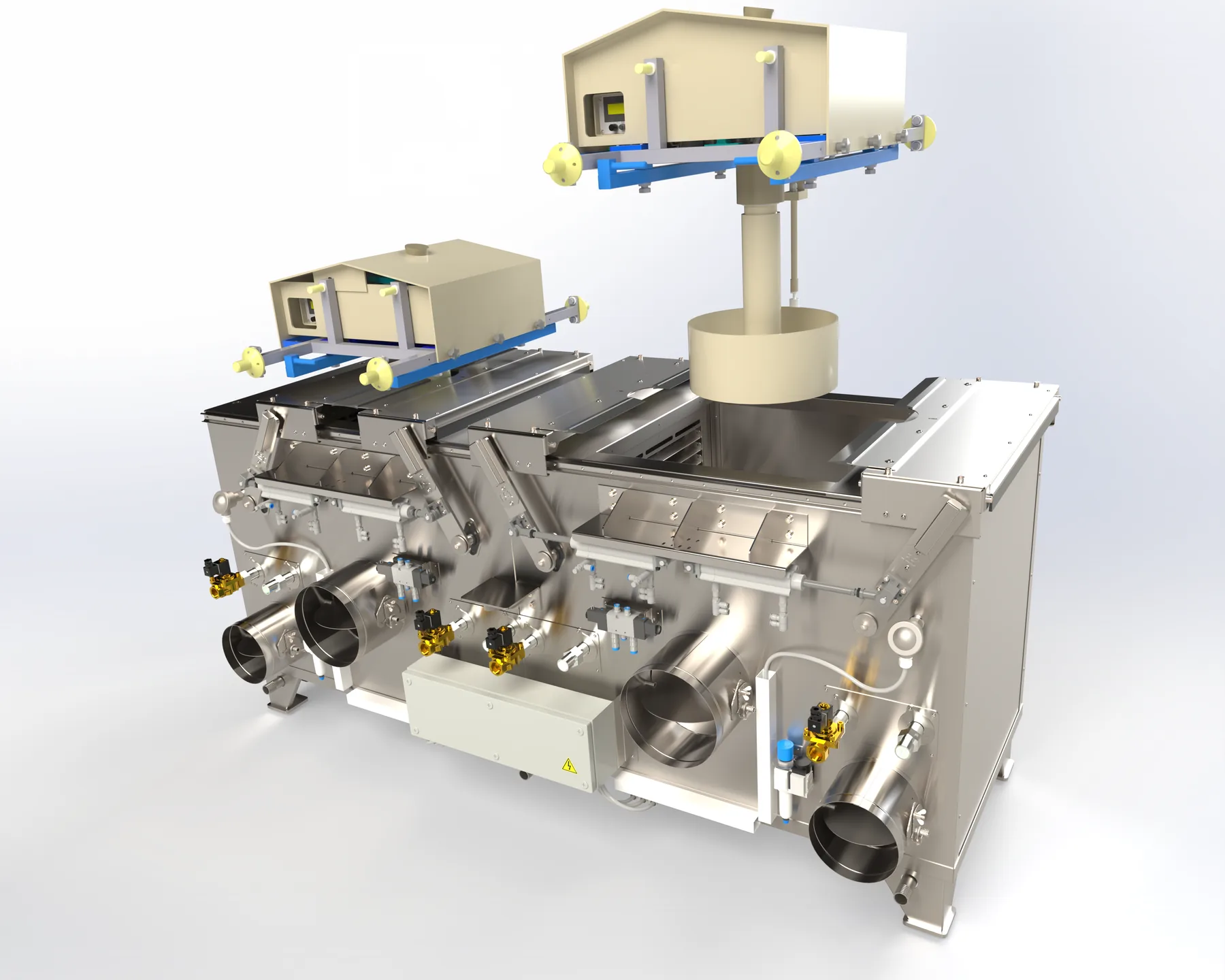 FST Vibrotrommeltrockner für Kleinstbauteile
